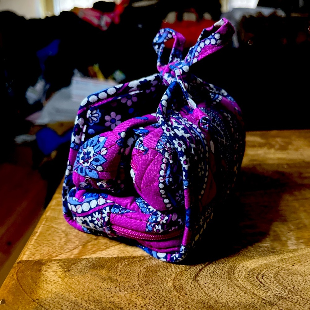 EUC VERA BRADLEY TRAVEL CADDY